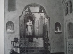 Chapel of St. Vincent's Home for Boys in Brooklyn NY, 1927. Henry J. Mcgill & Talbot F. Hamlin