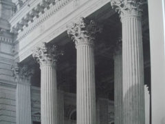 Detail of the Peristyle :World's Columbian Exhibition, Chicago IL,1893. Charles B. Atwood