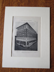 La Salle & Koch, Exterior, Toledo, OH, Starrett & Van Vleck, 1918, Lithograph