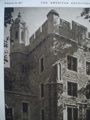 Brescia Hall, College of New Rochelle, New York, 1927. Henry J. Mcgill, and Talbot F. Hamlin