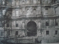 Archway, Temple Gardens, England, 1895. E. M. Barry. Photogravure