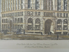 New York Life Ins. Co.'s Offices, Kansas City, MO, 1887, Original Plan