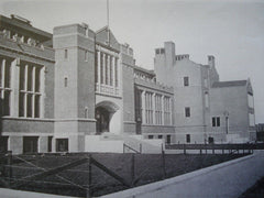 High School of Commerce, Boston MA, 1916. C. Howard Walker, Kilham & Hopkins