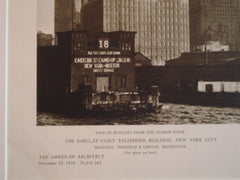 Barclay-Vesey Telephone Building, New York NY, 1926. Kilham, Hopkins & Greeley