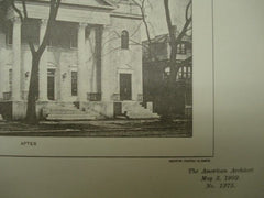 Congregational Church in Marietta OH, 1902. E. C. & G. C. Gardner. Photogravure