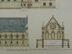 Synod House, Christ Church Cathedral, Dublin, Ireland, 1871. Whiteman & Bass.