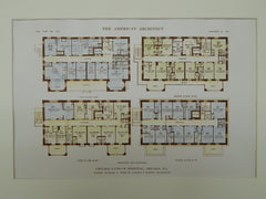 Mothers' Aid Pavilion: Lying-In Hospital, Chicago IL, 1915. Richard E. Schmidt, Garden & Martin