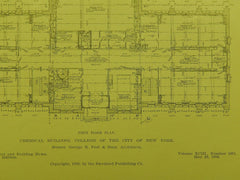 Chemical Building at the College of the City of New York, 1908. George B. Post & Sons