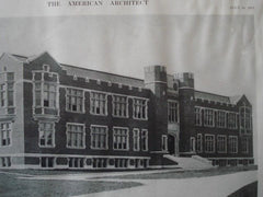 Hebrew Union College, Exterior Administration Bldg in Cinncinati OH, 1913. A. Lincoln Fechheimer