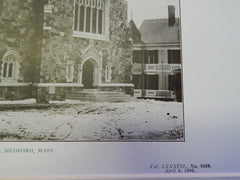 Medford Congregational Church, High Street, Medford, Mass, 1905. Brainerd, Leeds & Russell.