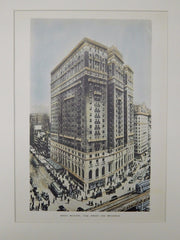 Hotel McAlpin, 34th Street & Broadway, New York, NY, 1929, Original Plan.