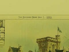 Moy Hall, the Seat of the Mackintosh, Inverness, Scotland, 1882. John Rhind. Original