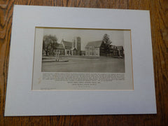 Divinity Group,Capital University,Bexley, OH, Lithograph,1924. Perkins, Fellows & Hamilton.