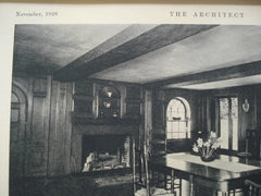 Remodeled Dining Room in the House of Mr. Robert Gair, Jr., Syosset, Long Island, NY, 1926, Bradley Delchanty