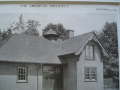 Garage, Cleveland, OH, 1909, Messrs. Bohnard & Parsson