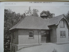 Garage, Cleveland, OH, 1909, Messrs. Bohnard & Parsson