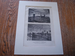 Appellate Division Court Room, Albany County NY, 1916. Hoppin & Koen. Lithograph