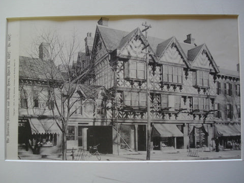 Dormitory on Nassau Street , Princeton, NJ, 1897, M. Taylor Pyne