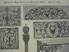 Art in Iron , New York, NY, 1898, Jno. Williams