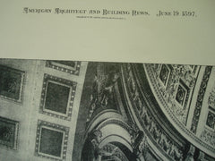 Rotunda Gallery: Library of Congress , Washington, DC, 1897, Smithmeyer & Pelz and P.J. Pelz, E.P. Casey