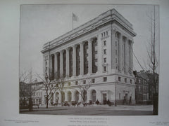 Union Trust Co.'s Building, Washington, DC, 1908, Messrs. Wood, Donn & Deming