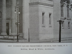 New Madison-Square Presbyterian Church, New York, NY, 1906, McKim, Mead & White