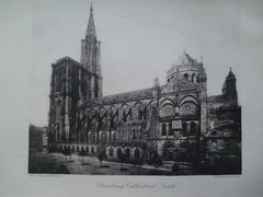 Strasbourg Cathedral, South View , Strasbourg, France, EUR, 1886