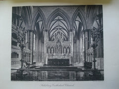 Salisbury Cathedral, Chancel , Wiltshire, England, UK, 1886