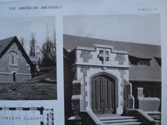 Collegiate Reformed Protestant Dutch Church, 181st Street and Fort Washington Avenue , New York, NY, 1910, Nelson & Van Wagenen