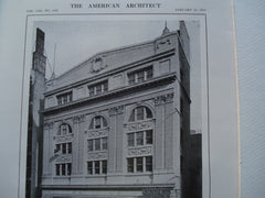 Thirty-Ninth Street Theater , New York, NY, 1913, Mr. William Albert Swasey