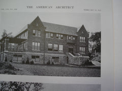 Barnard School , Riverdale, NY, 1913, Messrs. Mann & McNeille