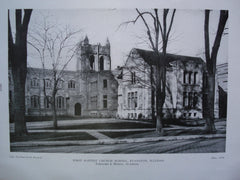 First Baptist Church School , Evanston, IL, 1924, Tallmadge & Watson