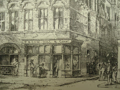 Building for Cow, Hill & Co., Cheapside, London, England, UK, 1882, Ernest, George & Peto