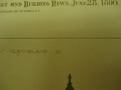 Garfield Memorial, Cleveland, OH, 1890, Geo. Keller