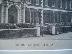 Morden College , Blackheath, England, UK, 1890, Unknown