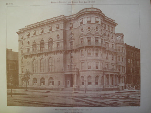 Colonial Club House , New York, NY, 1892, Henry F. Kilburn