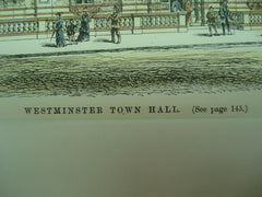 Westminster Town Hall , Westminster, England, UK, 1883, Unknown