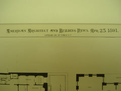 Pierce Building on the corner of Franklin & Hudson Streets , New York, NY, 1891, Carrere & Hastings