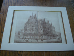 Business Premises, Holloway, England, UK, 1890, Frederick Wallen