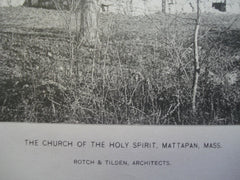 Church of the Holy Spirit , Mattapan, MA, 1886, Rotch & Tilden