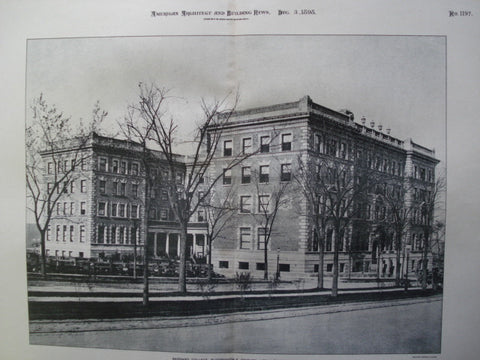 Barnard College, Bloomingdale Heights , New York, NY, 1898, Lamb & Rich