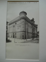 Manhattan Storage Warehouse, New York, NY, 1886, James E. Ware