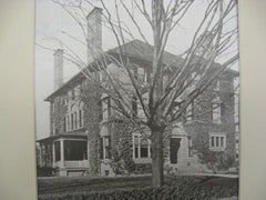 House of Rev. W. R. Taylor, Rochester, NY, 1907, J. Foster Warner