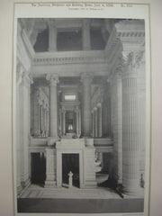 Vestibule of the Palais de Justice, Brussels, Belgium, EUR, 1892, M. J. Poelaert