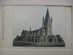 First Presbyterian Church, Watertown, NY, 1893, Blingwood and Parish