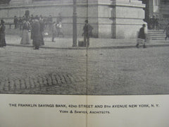Franklin Savings Bank, New York, NY, 1901, York and Sawyer
