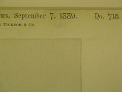 Number 5 on East 53rd Street, New York, NY, 1889