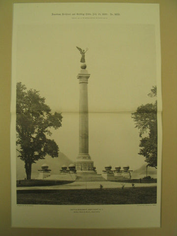 Battle Monument, West Point, NY, 1900, McKim, Mead and White