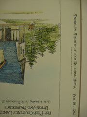 Langdon Double Residence, Providence, RI, 1898, Clarke and Spaulding