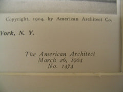 House of C. J. Coulter on West 48th Street, New York, NY, 1901, C. I. Berg